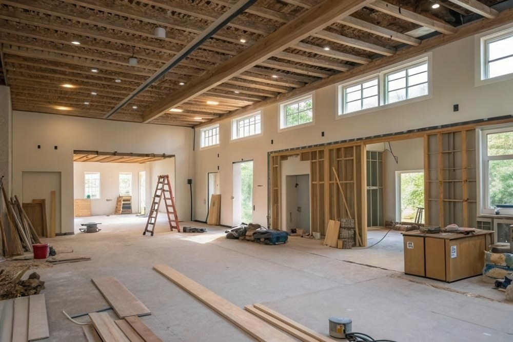 Interior renovation by True North Construction